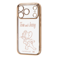 レイ・アウト iPhone 18 Pro用/ 17 Pro用 / トムとジェリー / ソフトケース 精密設計 フレームメッキ / ジェリー_メタリック RC-WP58PFC2PG/TJ54