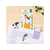 ヒサゴ BIRD BOOKMARKER 刺繍しおり ルリビタキ FCV1981-UTN178-イメージ2