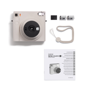 富士フイルム インスタントカメラ チェキ instax SQUARE SQ1 チョークホワイト INSSQ1WHITE-イメージ3