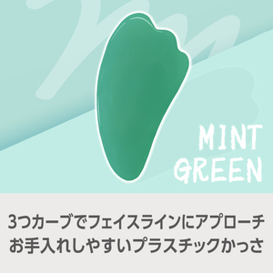 e angle プラスチックかっさ ミントグリーン ANGT-PGA-26-13-GR-イメージ1