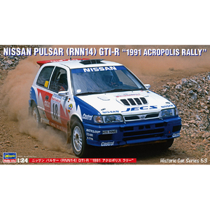 ハセガワ 1/24 ニッサン パルサー (RNN14) GTI-R “1991 アクロポリス ラリー” HC53ﾊﾟﾙｻ-GTI-R91ｱｸﾛﾎﾟﾘｽR-イメージ1