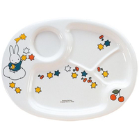 関東プラスチック工業 メラミン子供食器 ミッフィー ランチ皿 CM-69 FC135LP-5445200