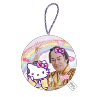 ケイカンパニー マツケンサンバ×ハローキティ もっちりボールチェーンマスコット レインボー ﾏﾂｹﾝｷﾃｲﾓﾂﾁﾘBﾁｴ-ﾝﾚｲﾝﾎﾞ-