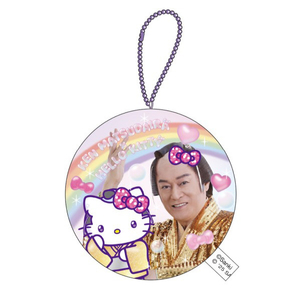 ケイカンパニー マツケンサンバ×ハローキティ もっちりボールチェーンマスコット レインボー ﾏﾂｹﾝｷﾃｲﾓﾂﾁﾘBﾁｴ-ﾝﾚｲﾝﾎﾞ--イメージ1