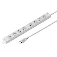 サンワサプライ 工事物件雷ガードタップ（3P・8個口・3m） TAP-K8NSP-3