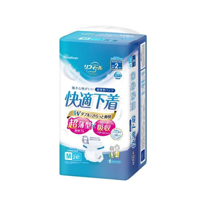アイリスオーヤマ リフィール 超薄型パンツ Mサイズ 24枚入 FCE523M-NAD-M24-2-イメージ1