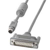 サンワサプライ RS-232CケーブルMacintosh対応（シリアルポート・モデム・TA用・1．5m） KRS405M1K