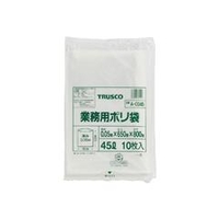 トラスコ中山 TRUSCO　業務用ポリ袋　厚み0．05X45L　10枚入 A-0045