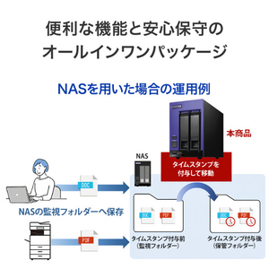 I・Oデータ タイムスタンプ&電子署名付与専用 特定用途向け端末(512GB) APX2-TSI3/SP-イメージ5