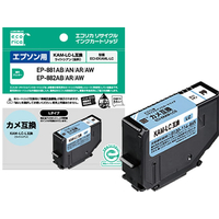 エコリカ エプソン用リサイクルインクカートリッジ KAM-LC-L F386005-ECI-EKAML-LC