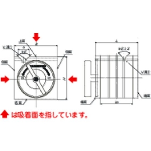 カネテック 枡形ブロック KYA形 FC892CM-3927164-イメージ2