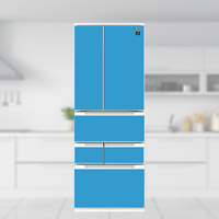 e angle ドレスアップマグネットシート ブルー ANG-MG-SJMF43R-1BLU