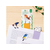 ヒサゴ BIRD BOOKMARKER 刺繍しおり シマエナガ(3羽) FCV1983-UTN180-イメージ2