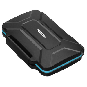 ハクバ ハードメモリーカードケース SD12（SD/microSDカード用） ブルー DMC-22SD12BL-イメージ1