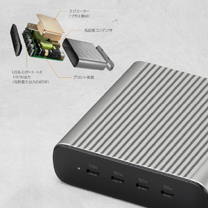 Hyper HyperJuice 245W GaN USB-C 電源アダプタ HP-HJ-GAN245-イメージ11