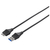 BUFFALO USB3．0スリムケーブル(A to microB・2m) ブラック BSUAMBSU320BK-イメージ1