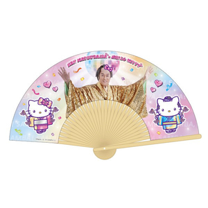 ケイカンパニー ﾏﾂｹﾝｷﾃｲｾﾝｽﾐﾗ-ﾎﾞ-ﾙ マツケンサンバ×ハローキティ 扇子