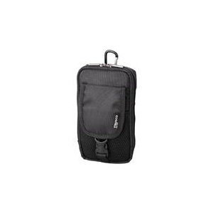 トラスコ中山 TRUSCO　コンパクトツールケース　ツーポケット　ブラック TCTC1601-BK-イメージ1