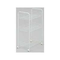 山善 スチールワゴン ホワイト FCD2076-RWR-3C(WH)