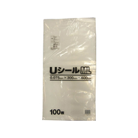 システムポリマー Uシールポリ袋 mｌ 100枚×5袋 FC41503-U-1