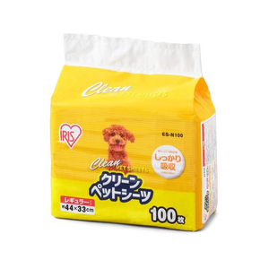 アイリスオーヤマ クリーンペットシーツ レギュラー 100枚 FCE444S-ES-N100-イメージ1