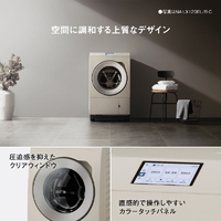 パナソニック NA-LX129ER-W 【右開き】ドラム式洗濯乾燥機 マット