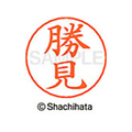 シヤチハタ ネームペン用ネーム シルバー 既製 勝見 FC46494-X-GPS-0723