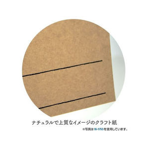タカ印 手書きPOP用カード 丸吹出し型 クラフト 10枚 FC142MR-16-1763-イメージ6