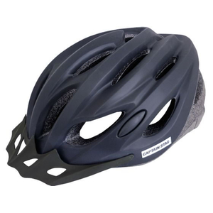 キャプテンスタッグ 自転車用ヘルメット ヴェント児童以上ソフトマットブラック FCT9963-Y-6523-イメージ1