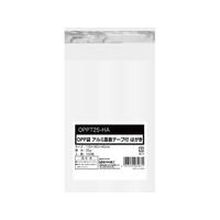 今村紙工 OPP袋 シールあり ハガキサイズ 0.025mm厚透明100枚 FC458TC-OPPT25-HA