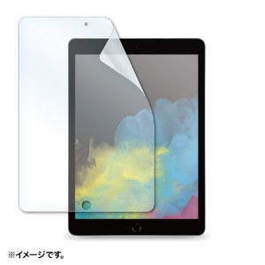 サンワサプライ 第9/8/7世代iPad10．2インチ用抗菌・抗ウイルス反射防止フィルム LCD-IPAD12ABVNG-イメージ2