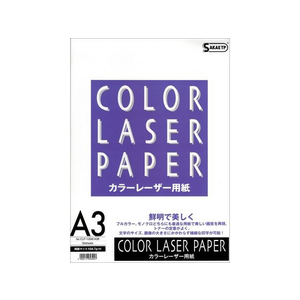 SAKAEテクニカルペーパー A3レーザー用マット紙104.7g FC437ST-CLP-105M-A3B-イメージ1