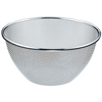 新越ワークス TS頑丈なザル深型22cm FCA4687-31306