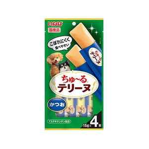いなば ちゅーるテリーヌ かつお 15g×4P FCE508R-イメージ1