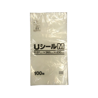 システムポリマー Uシールポリ袋 M 100枚×5袋 FC41504-U-2