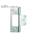 ARCH/鉄厚口フラッシュ76mmルーズピン シルバー塗装 TNFH03-76S FCD008D-1687998