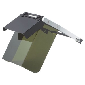 トラスコ中山 TRUSCO 遮光二重防災面 ヘルメット取付タイプ 前プレート遮光度6 FC542HY-8185174-イメージ1
