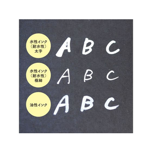 タカ印 手書きPOP用カード 丸型 フチ ブラック 10枚 FC143MR-16-1764-イメージ6