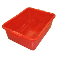 Libbey トラエックス カラーフードストレージボックス 7インチ 1527 レッド FC093LZ-8774410