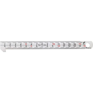 新潟精機 フック付スケール 快段目盛 150mm FC704NJ-HS-15KD-イメージ1