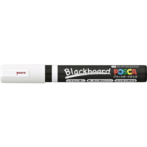 三菱鉛筆 ブラックボードポスカ 中字 白 F882641-PCE2005M1P.1-イメージ1