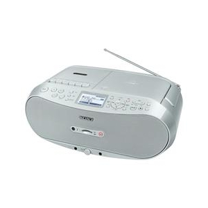 SONY CFD-RS501 C CDラジオカセット メモリーレコーダー シルバー