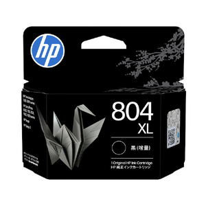 HP 804XLインクカートリッジ 黒(増量) 黒 T6N12AA#JPN-イメージ1