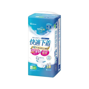 アイリスオーヤマ リフィール 超薄型パンツ Lサイズ 22枚入 FCE524M-NAD-L22-2-イメージ1