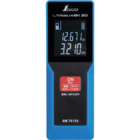 シンワ測定 レーザー距離計 Ｌ－Ｍｅａｓｕｒｅ ＢＫ ２０ 大型液晶 シンワ　レーザー距離計 78156