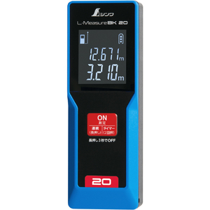 シンワ測定 レーザー距離計 Ｌ－Ｍｅａｓｕｒｅ ＢＫ ２０ 大型液晶 シンワ　レーザー距離計 78156-イメージ5