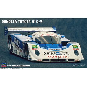 ハセガワ 1/24 ミノルタ トヨタ 91C-V HC56ﾐﾉﾙﾀﾄﾖﾀ91CV-イメージ1