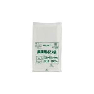 トラスコ中山 TRUSCO　業務用ポリ袋　厚み0．05X90L　10枚入 A-0090-イメージ1