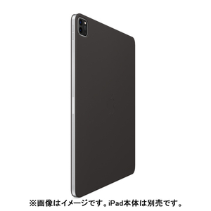 Apple 12．9インチiPad Pro(第5世代)用Smart Folio ブラック MJMG3FE/A-イメージ4
