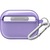 LAUT AirPods Pro(第2世代)用ケース HUEX PROTECT ラベンダー L_APP2_HPT_PU-イメージ2